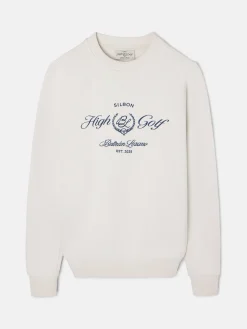 Silbon Smart Casual·Sudaderas-Sudadera Beltran Lozano High Golf Crema