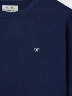 Silbon Smart Casual·Sudaderas-Sudadera clasica neopreno azul marino Azul&nbsp;marino