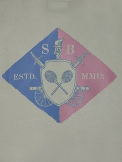 Silbon Smart Casual·Sudaderas-Sudadera escudo SB Khaki