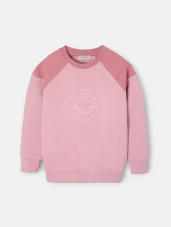 Silbon Sudaderas-Sudadera girl chandal smile Rosa