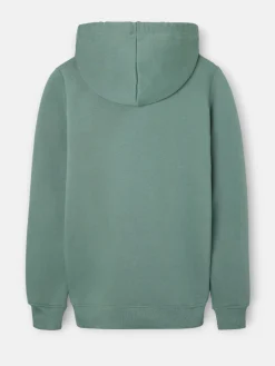 Silbon Smart Casual·Sudaderas-Sudadera hoodie ivy league Verde