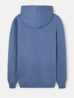 Silbon Smart Casual·Sudaderas-Sudadera hoodie ivy league azul indigo Azul indigo