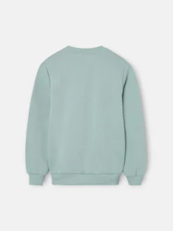 Silbon Sudaderas-Sudadera kids minilogo Verde