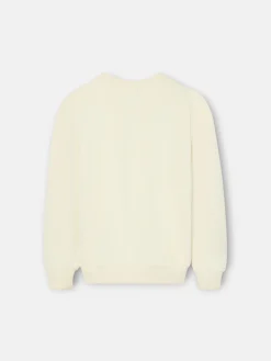 Silbon Sudaderas-Sudadera kids raqueta junior Crema