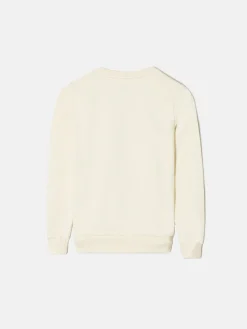 Silbon Sudaderas-Sudadera kids raqueta media Crema