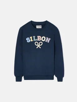Silbon Sudaderas-Sudadera kids raqueta media Multicolor