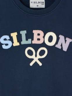 Silbon Sudaderas-Sudadera kids raqueta media Multicolor