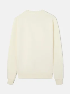 Silbon Smart Casual·Sudaderas-Sudadera minilogo Crema