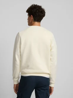 Silbon Smart Casual·Sudaderas-Sudadera raqueta media Crema