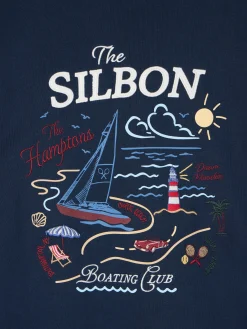 Silbon Smart Casual·Sudaderas-Sudadera The Hamptons Azul