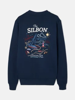 Silbon Smart Casual·Sudaderas-Sudadera The Hamptons Azul