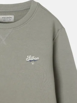 Silbon Smart Casual·Sudaderas-Sudadera the squad Khaki