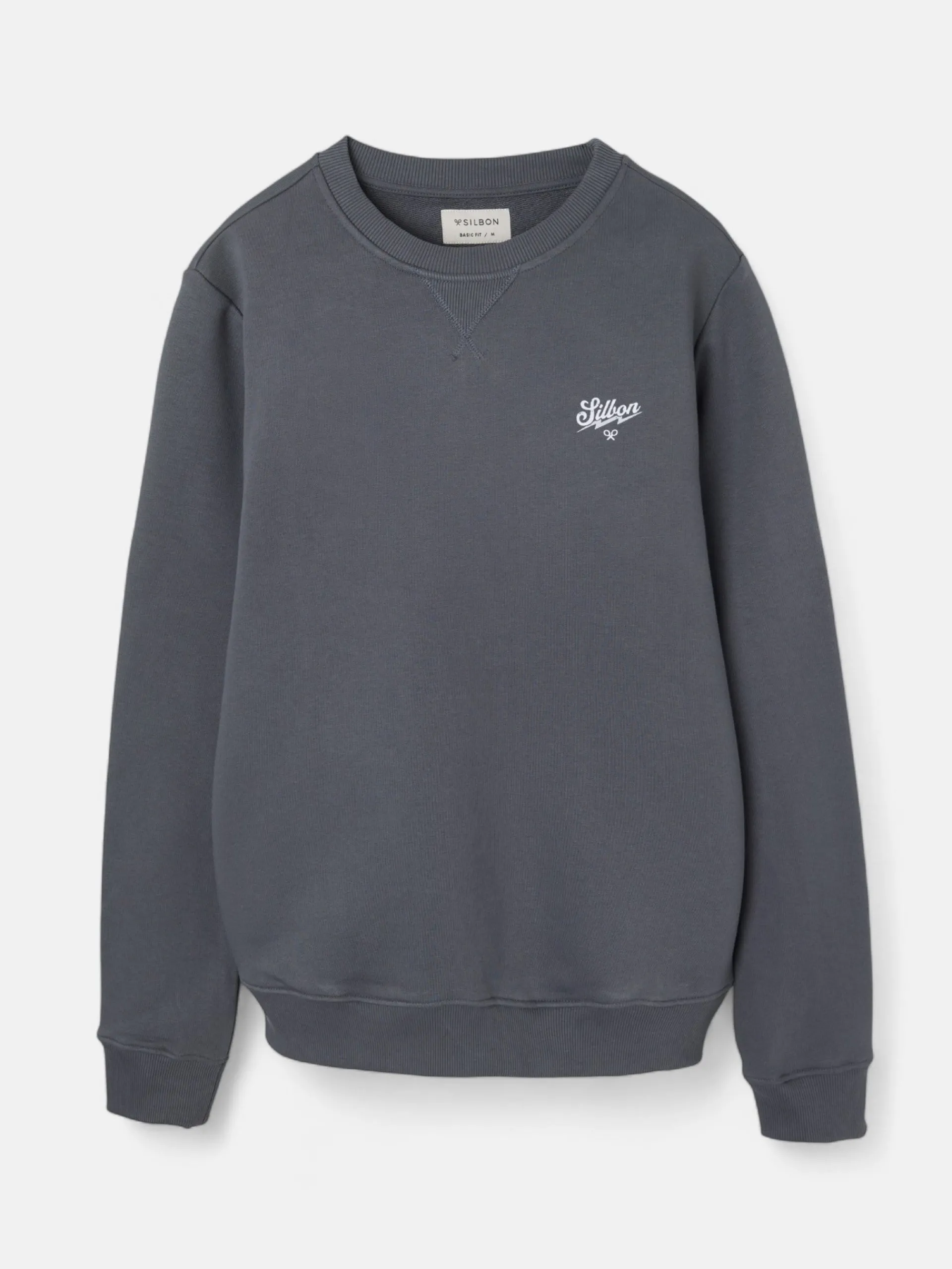 Silbon Smart Casual·Sudaderas-Sudadera the squad Gris