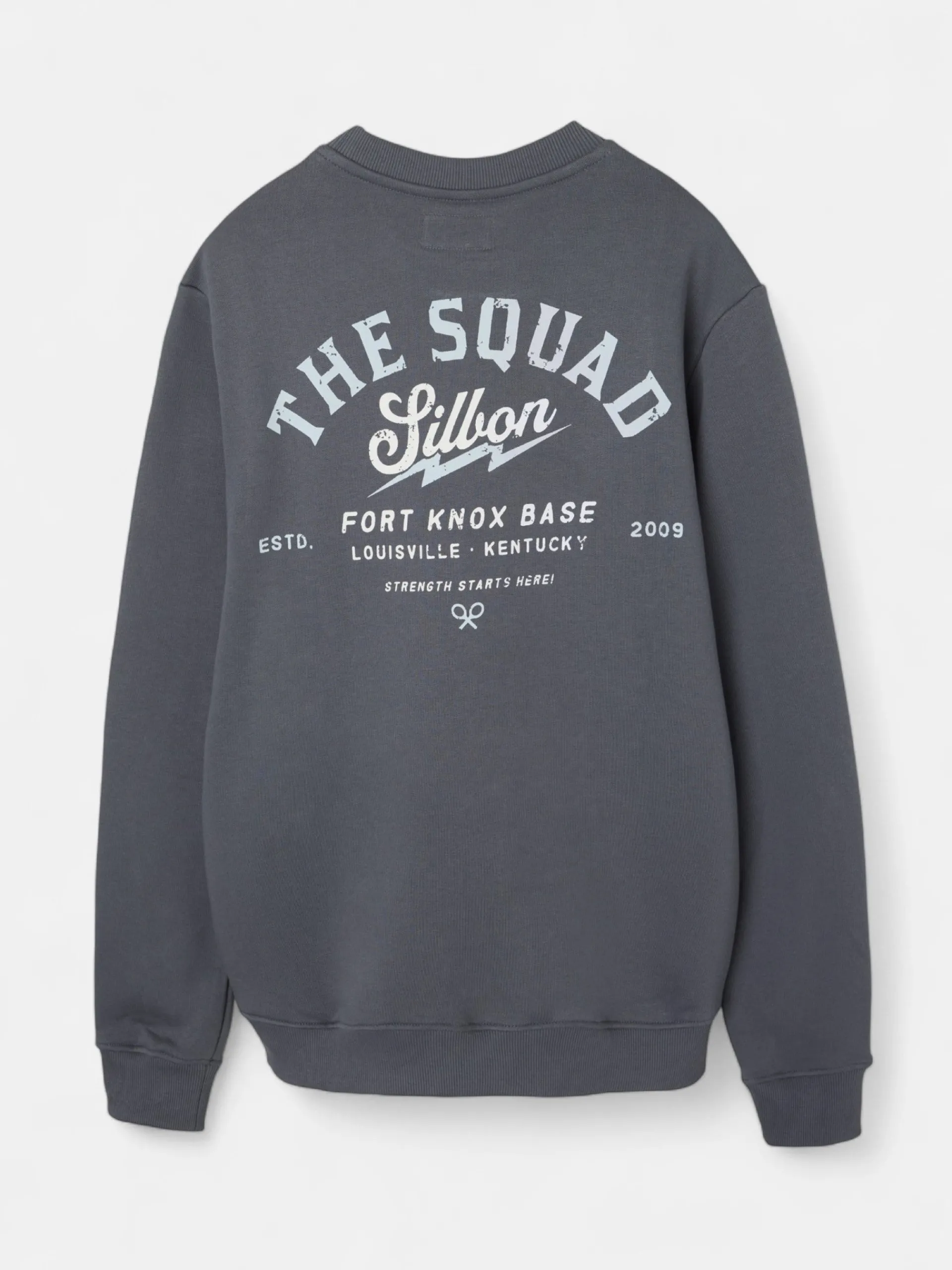 Silbon Smart Casual·Sudaderas-Sudadera the squad Gris