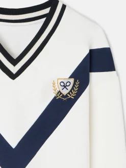 Silbon Sudaderas-Sudadera woman escudo cruda Crudo