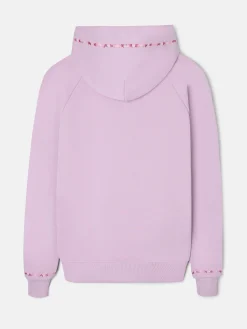 Silbon Sudaderas-Sudadera woman ikat s Morado