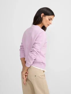 Silbon Sudaderas-Sudadera woman clasico Malva