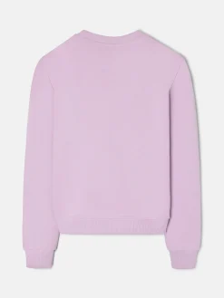 Silbon Sudaderas-Sudadera woman clasico Malva