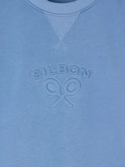 Silbon Sudaderas-Sudadera woman clasico Azul