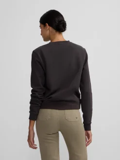 Silbon Sudaderas-Sudadera woman tachas Negra