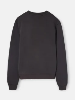 Silbon Sudaderas-Sudadera woman tachas Negra