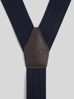 Silbon Pequeña Marroquinería·Cinturones, Tirantes Y Gemelos-Tirante marino espiga Azul&nbsp;marino