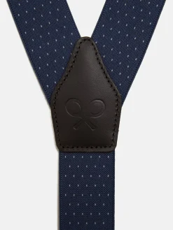 Silbon Pequeña Marroquinería·Cinturones, Tirantes Y Gemelos-Tirante puntos Azul