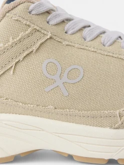 Silbon Zapatillas-Zapatilla casual canvas Beige