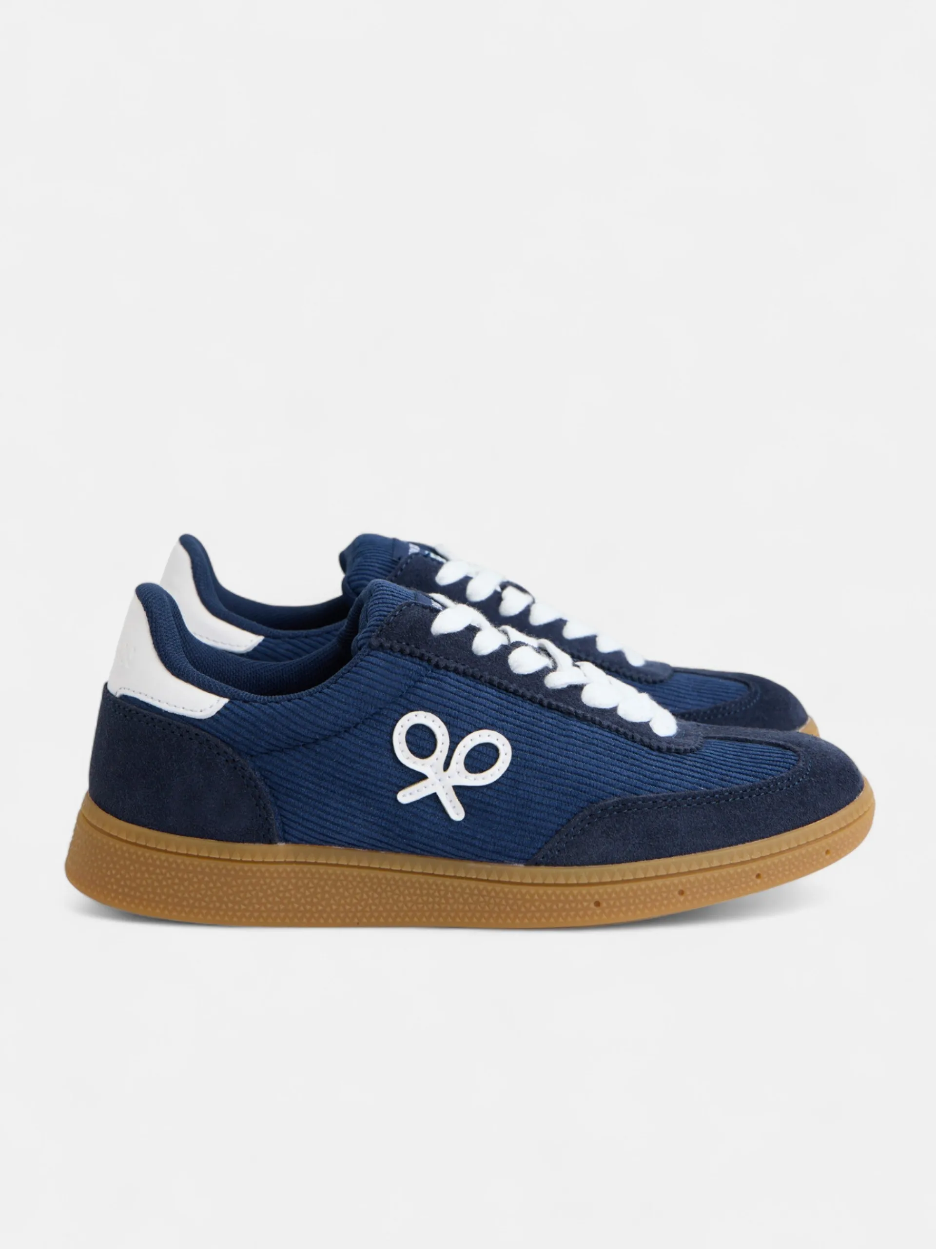 Silbon Zapatillas-Zapatilla casual pana Azul