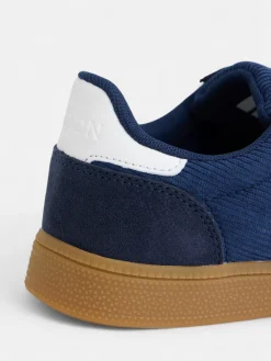 Silbon Zapatillas-Zapatilla casual pana Azul