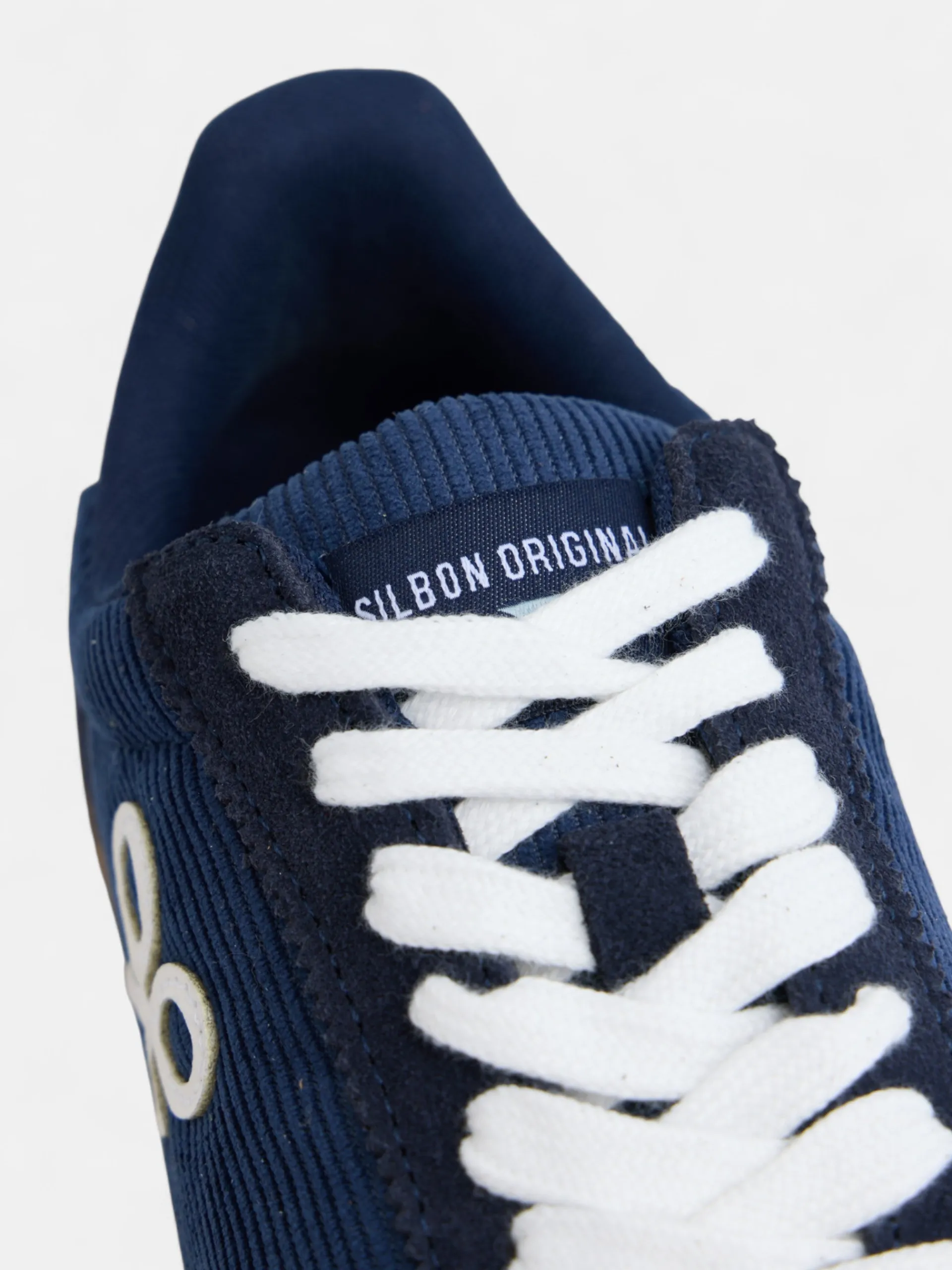 Silbon Zapatillas-Zapatilla casual pana Azul