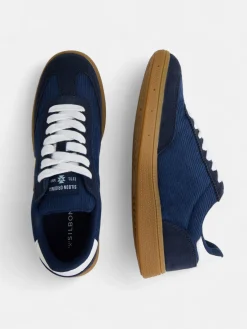 Silbon Zapatillas-Zapatilla casual pana Azul