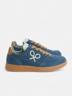 Silbon Zapatillas-Zapatilla casual piel Azul