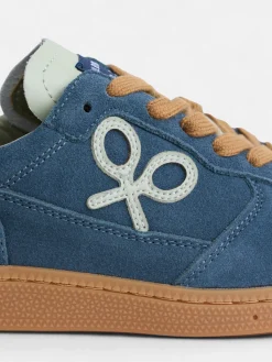 Silbon Zapatillas-Zapatilla casual piel Azul