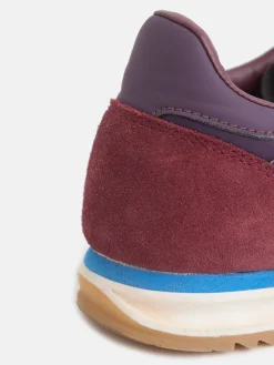 Silbon Calzado-Zapatilla girl running raqueta Burdeos