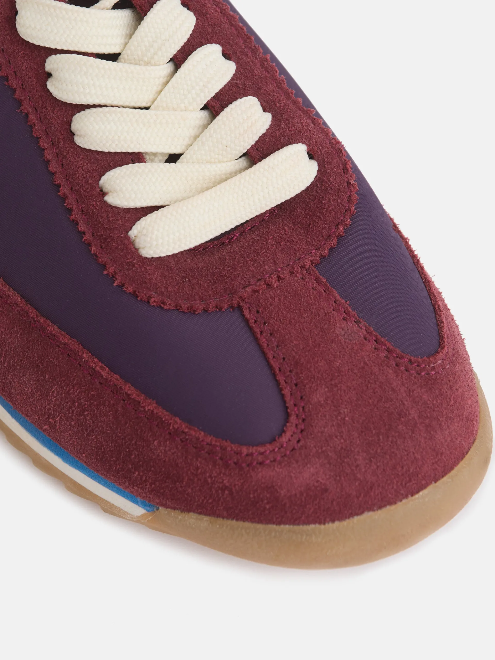 Silbon Calzado-Zapatilla girl running raqueta Burdeos