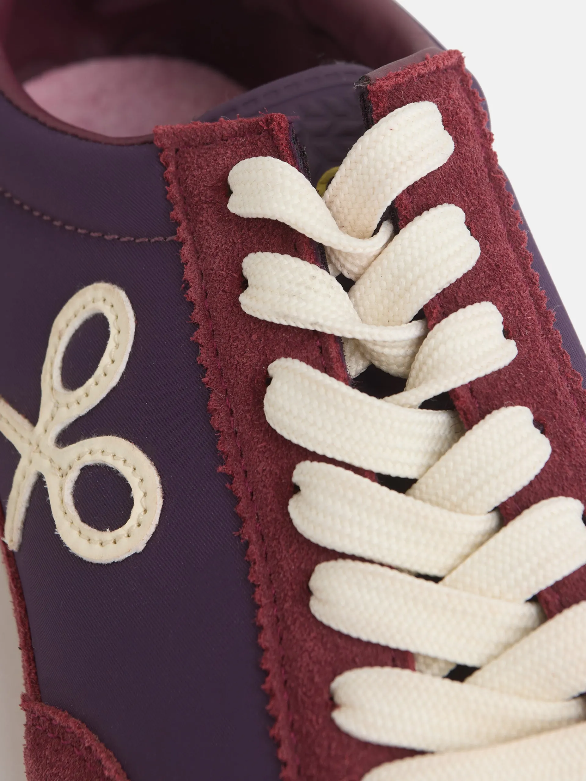 Silbon Calzado-Zapatilla girl running raqueta Burdeos