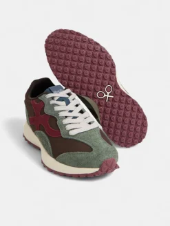 Silbon Calzado-Zapatilla RACKETS09 Burdeos