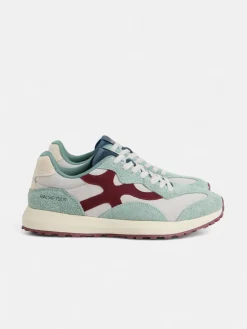 Silbon Zapatillas-Zapatilla RACKETS09 burdeos Verde