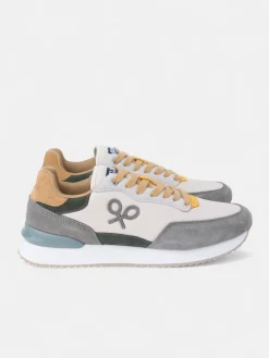 Silbon Zapatillas-Zapatilla running multicolor Gris