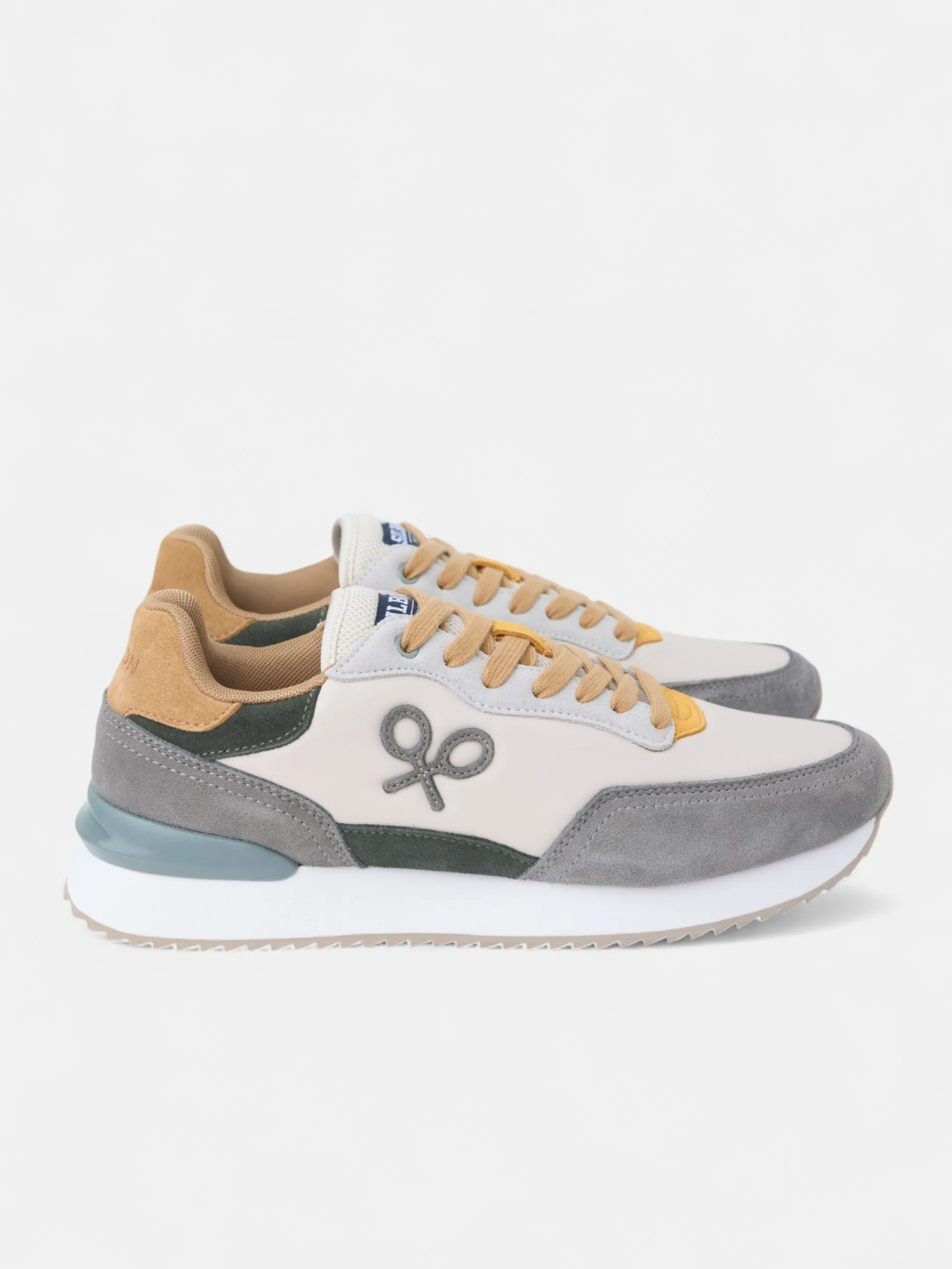 Silbon Zapatillas-Zapatilla running multicolor Gris