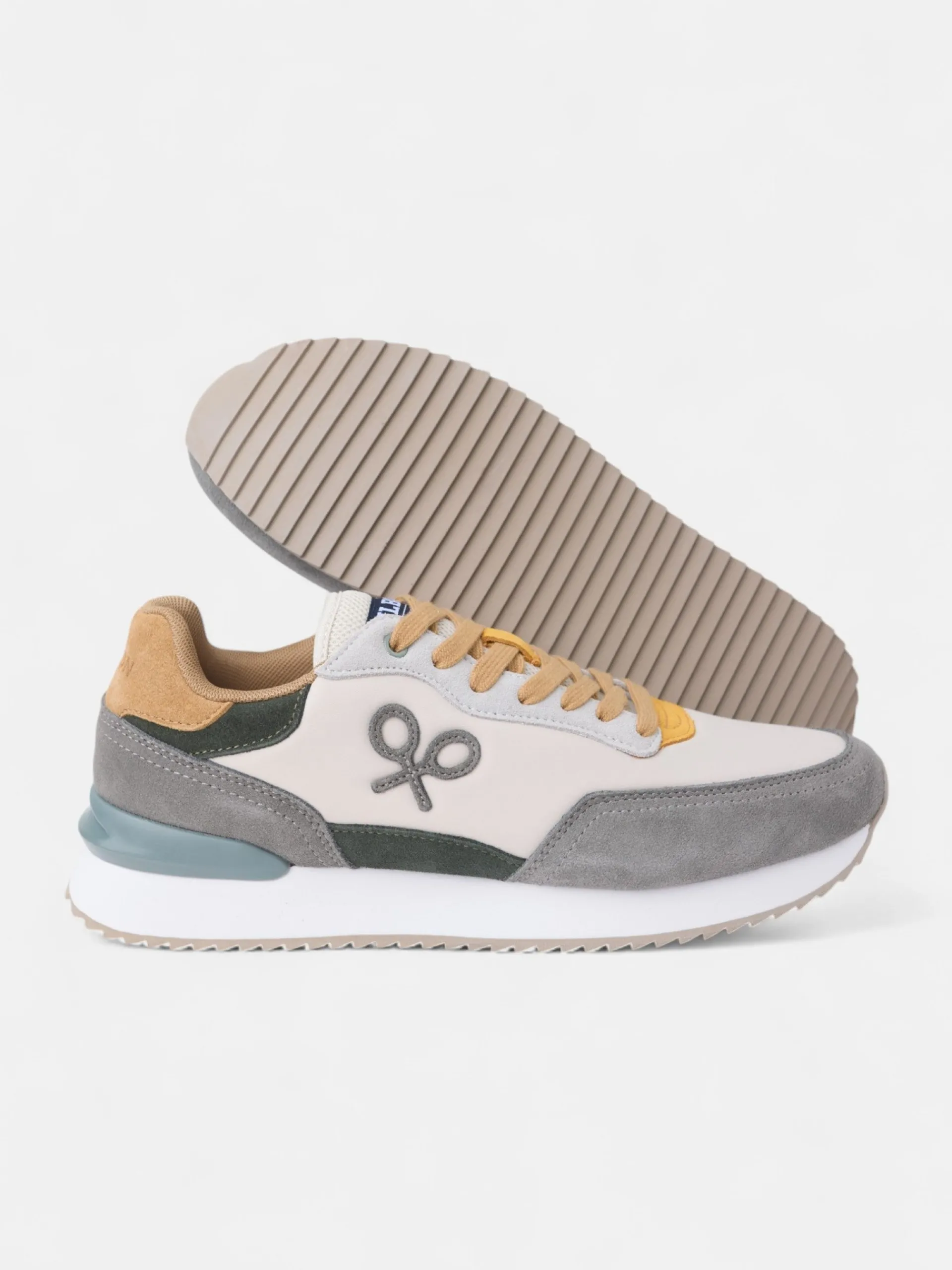 Silbon Zapatillas-Zapatilla running multicolor Gris