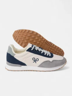 Silbon Zapatillas-Zapatilla running relax multicolor Beige