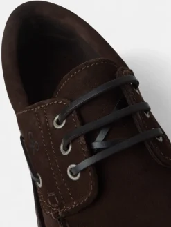 Silbon Zapatos-Zapato nautico serraje Marron