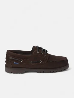 Silbon Zapatos-Zapato nautico serraje Marron