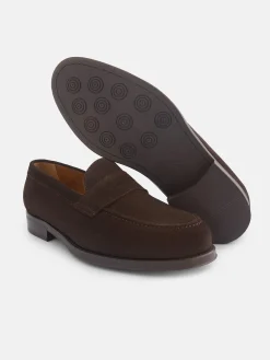 Silbon Zapatos-Zapato penny ante Marron