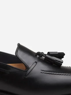 Silbon Zapatos-Zapato vestir borlas mate Negro